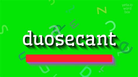 belucki duosecant